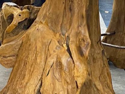 Bild 2:Teak-Holz-Bar-Sitzgruppe