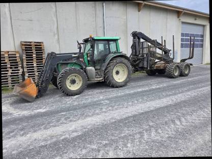 Bild 2:Transportarbeiten, Rückearbeiten