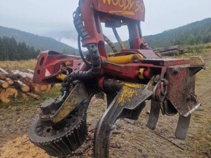 Bild 5:Hyundai Baggerprozessor mit Woody 50