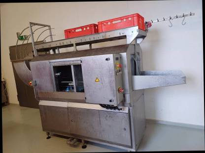 Bild 2:Kistenwaschanlage Peböck E1 E2 E3 Kisten