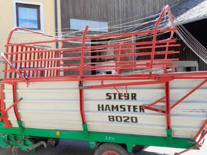 Ladewagen Steyr Hamster 8020