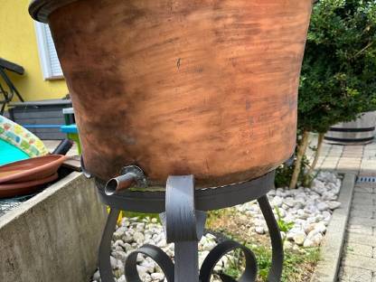 Bild 9:Echter Kupferkessel - Antik & Selten