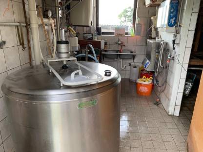 Bild 5:Melkanlage für Ziegen