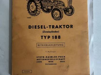 Bild 8:Steyr Typ 188 Traktor