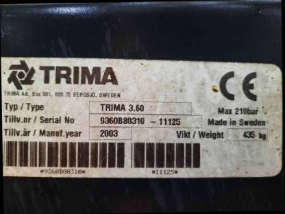 Bild 2:Trima Frontlader 360