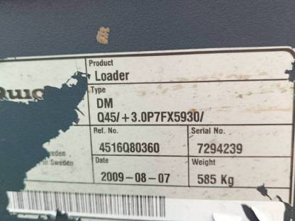 Bild 7:Frontlader Quicke Q45