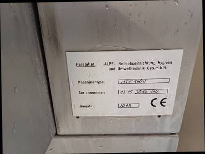 Bild 7:Kistenwaschanlage Peböck E1 E2 E3 Kisten