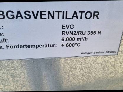 Bild 6:Heutrocknung Trocknungsanlage Lüftungsmotor Lüfter