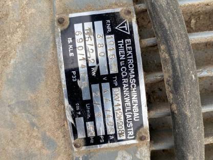 Bild 3:Hackschnitzel-/Absauggebläse