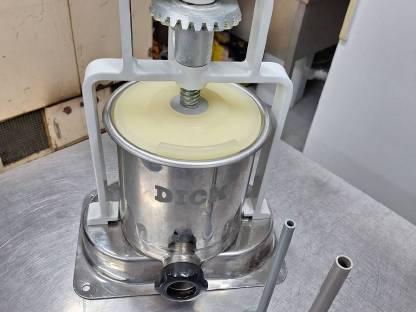 Wurstfüller Edelstahl Dick 6,8 l Wurstfüllmaschine