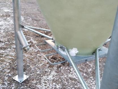 Bild 4:Kraftfuttersilo, Salzsilo