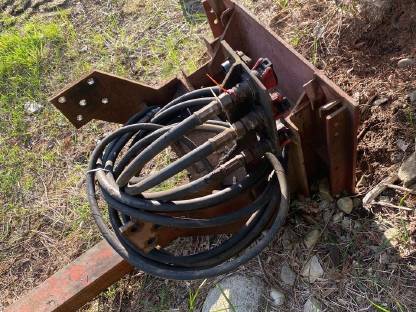 Bild 2:Schneepflugplatte für Massey Ferguson 3065