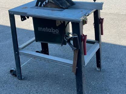 Bild 2:Metabo Tischkreissäge TKHS 315 C