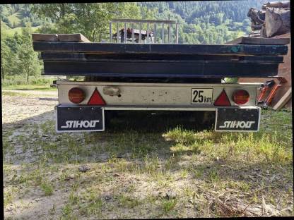 Bild 6:Wagen 3-Achsanhänger