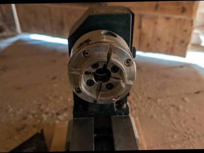 Bild 6:Record Power DML 250 inkl. Drechseleisen