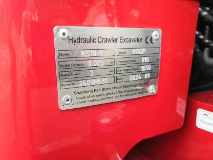 Bild 6:Neuer Minibagger mit Schaufelpaket, Rhinoceros KS10-8S