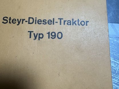 Bild 3:Traktor Steyr 190