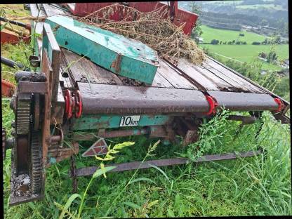 Bild 2:Defekter Miststreuer