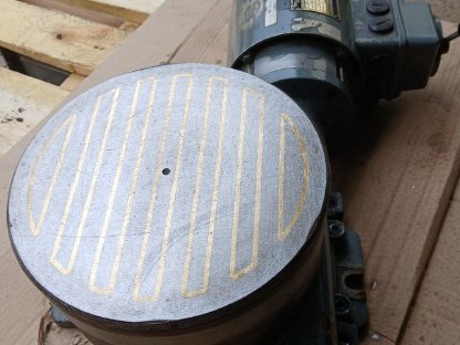 Bild 3:Drehtisch für Schleifmaschine gebraucht