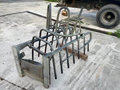 Bild 3:Abferkelstände, Aufstallung