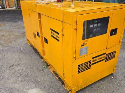 Bild 3:Notstromaggregat Atlas Copco QAS 85
