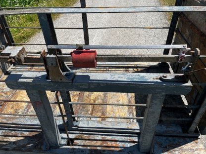 Bild 2:Viehwaage voll funktionsfähig – bis 1.200 kg Tragkraft