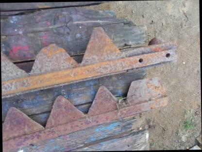 Bild 5:2 Stocky&Schmitz Mähmesser, 2 IHC Mähmesser