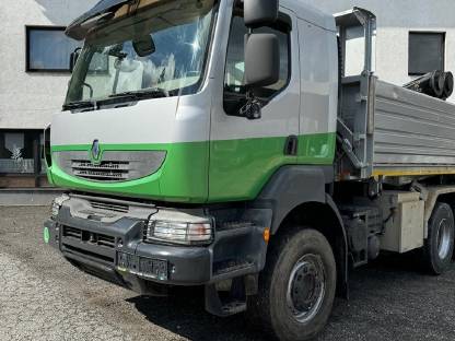 Renault Kerax 450.26 6x4 mit Kran Hiab 166 XS-5 HIDUO