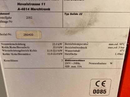 Bild 6:HOVAL Stk. Heizkessel