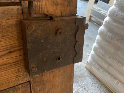 Bild 6:Holztor uralt