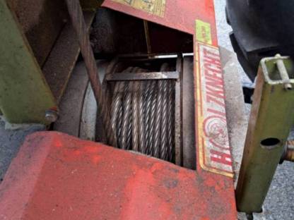 Bild 7:Holzknecht Getriebeseilwinde HS 380