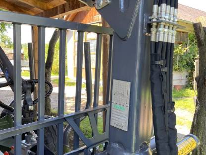 Bild 8:Farma T7 Rückewagen