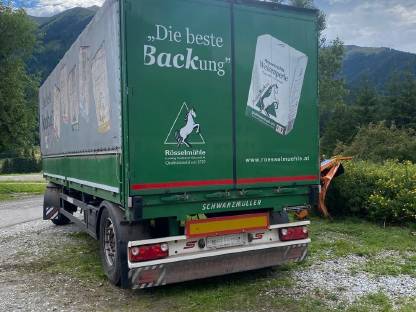 Ballenanhänger Schwarzmüller, LKW Anhänger