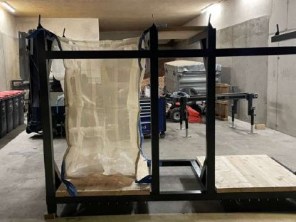 Gestell für Holzbag/ Woodbag/ Bigbag