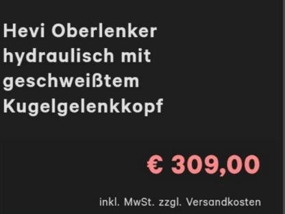Bild 2:Oberlenker hydr. Kat. 2/2