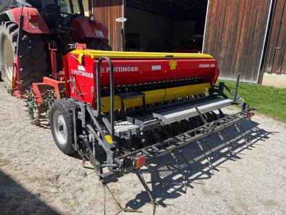 Bild 3:Pöttinger Vitasem 300 mit Kverneland KLB 300