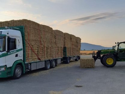 Bild 2:Stroh, Heu, Grumet, Silageballen, Maissilageballen