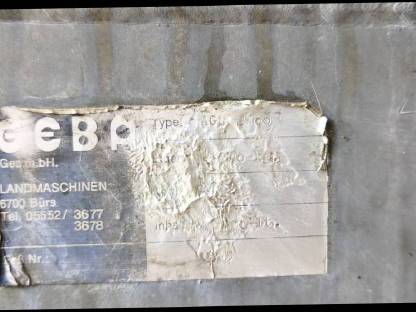 Bild 8:Vakuum Güllefass Geba AGS 2100 / Reform Muli 145