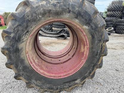 Bild 6:Zwillingräder 18.4R34 Continental Reifen Schnellverschluss