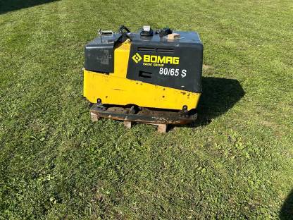 Bild 3:Bomag 80/65S Rüttelplatte