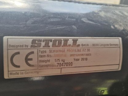 Bild 4:Stoll Frontlader Profiline FZ 30