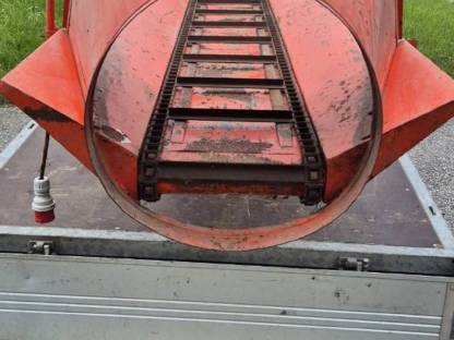 Bild 4:Zubringer Förderband, Gebläseverteiler