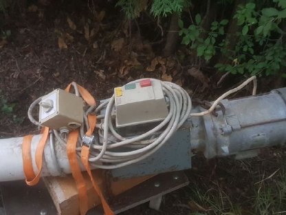 Bild 5:Förderschnecke für Hackschnitzel, Pellets, Getreide, Mais