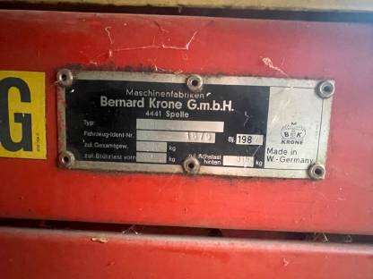 Bild 7:Krone Ladewagen Turbo 4000