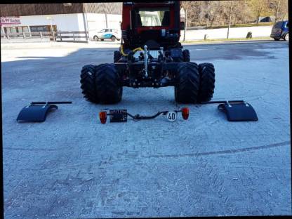 Bild 2:Lindner Unitrac 3-Punkt Aufbau