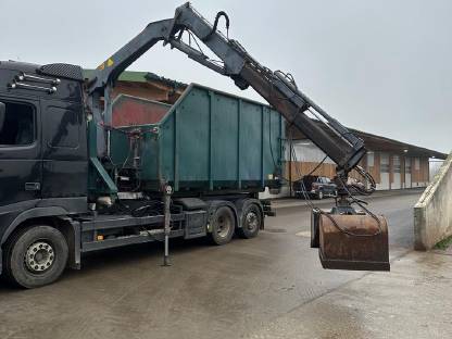 Hakenlift Krancontainer