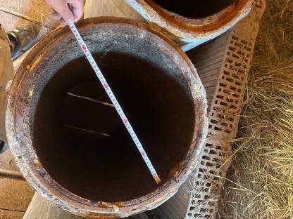 Bild 3:8 m Stallbelüftung Entlüftung Lüftungsrohr Stall