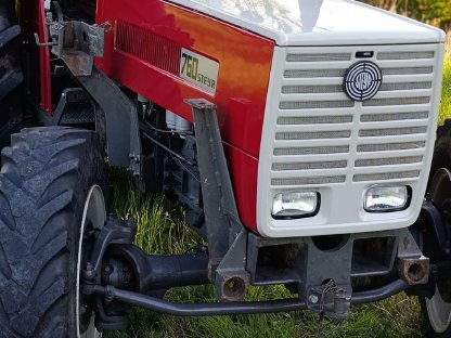 Bild 4:Frontlader, orig. Steyr