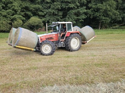 Heu Rundballen