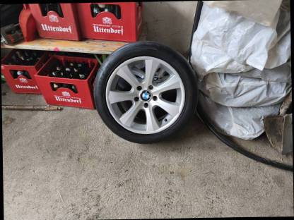 4 Stk. Alufelgen BMW, 245/45R17